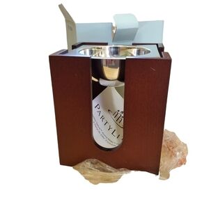 New Partylite P8036 Timeless Texture Aroma Melts Warmer wood & metal